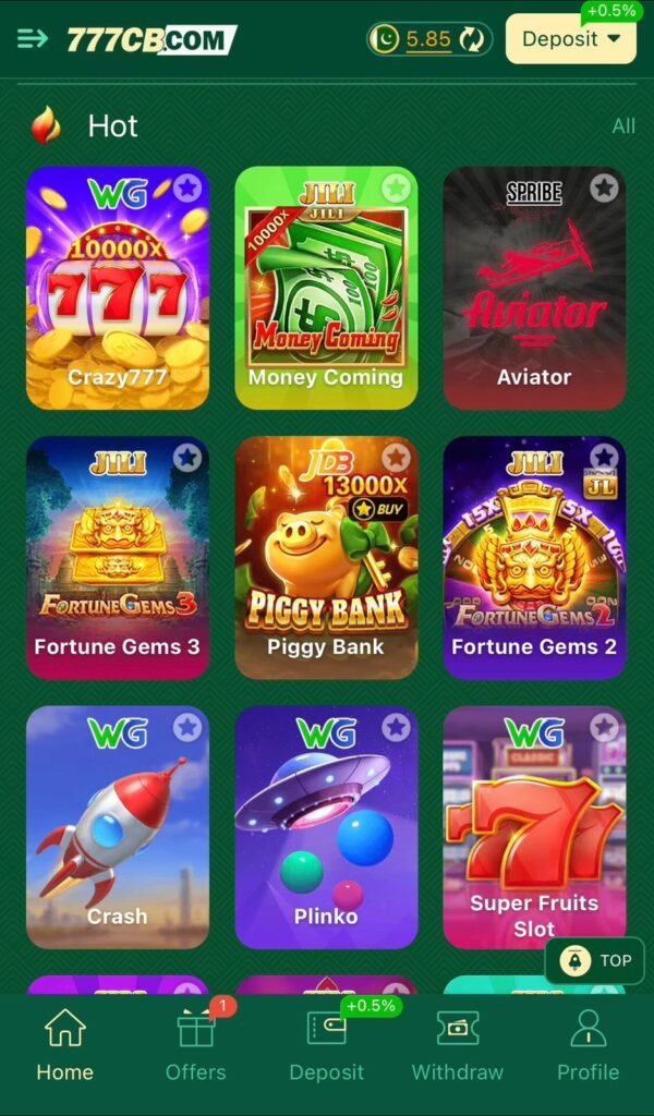 777cb game