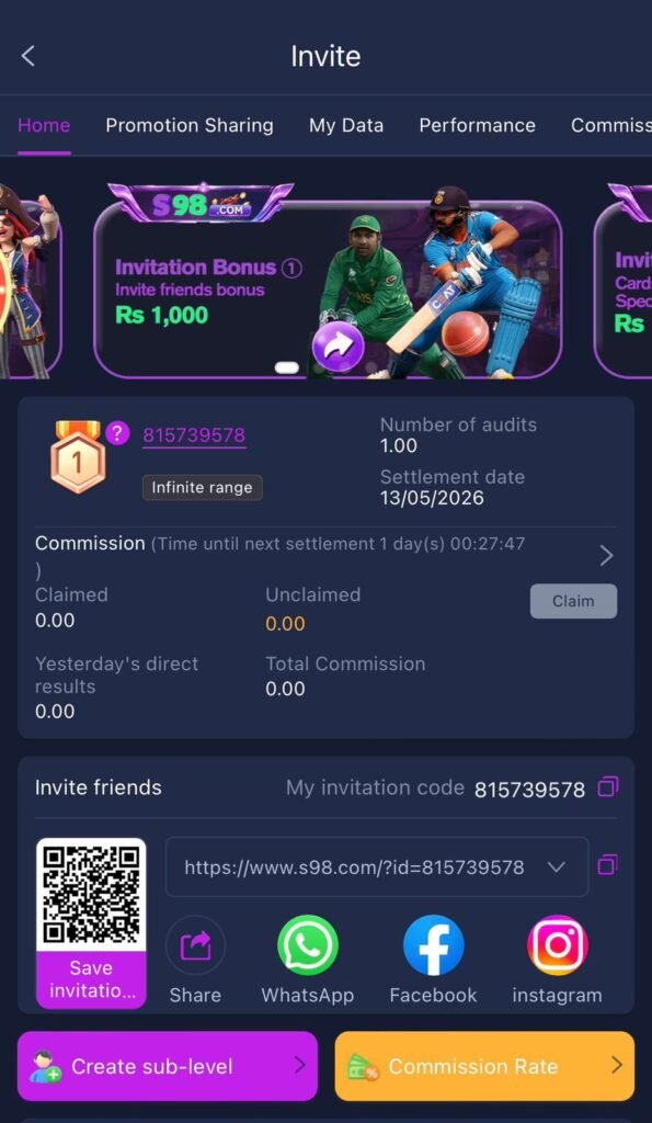 s98 game