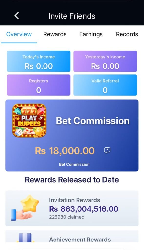 playrupees game